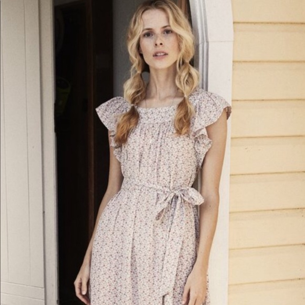 ISO Doen Sonnet Dress Peach Martha’s Garden  XS